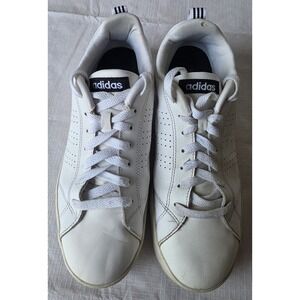 adidas Neo Court sneaker Women's 9 white leather classic retro minimalist casual